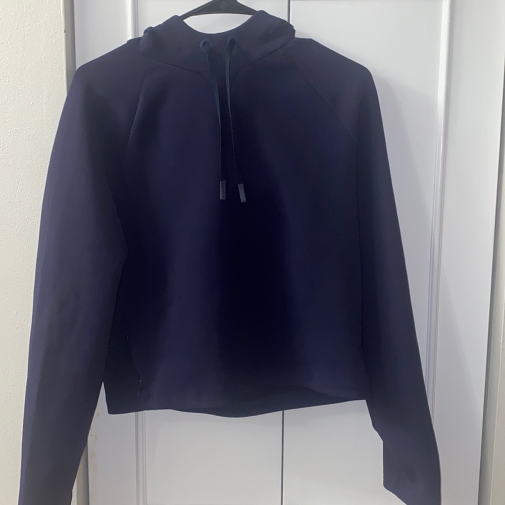Lululemon cropped running sweatshirt